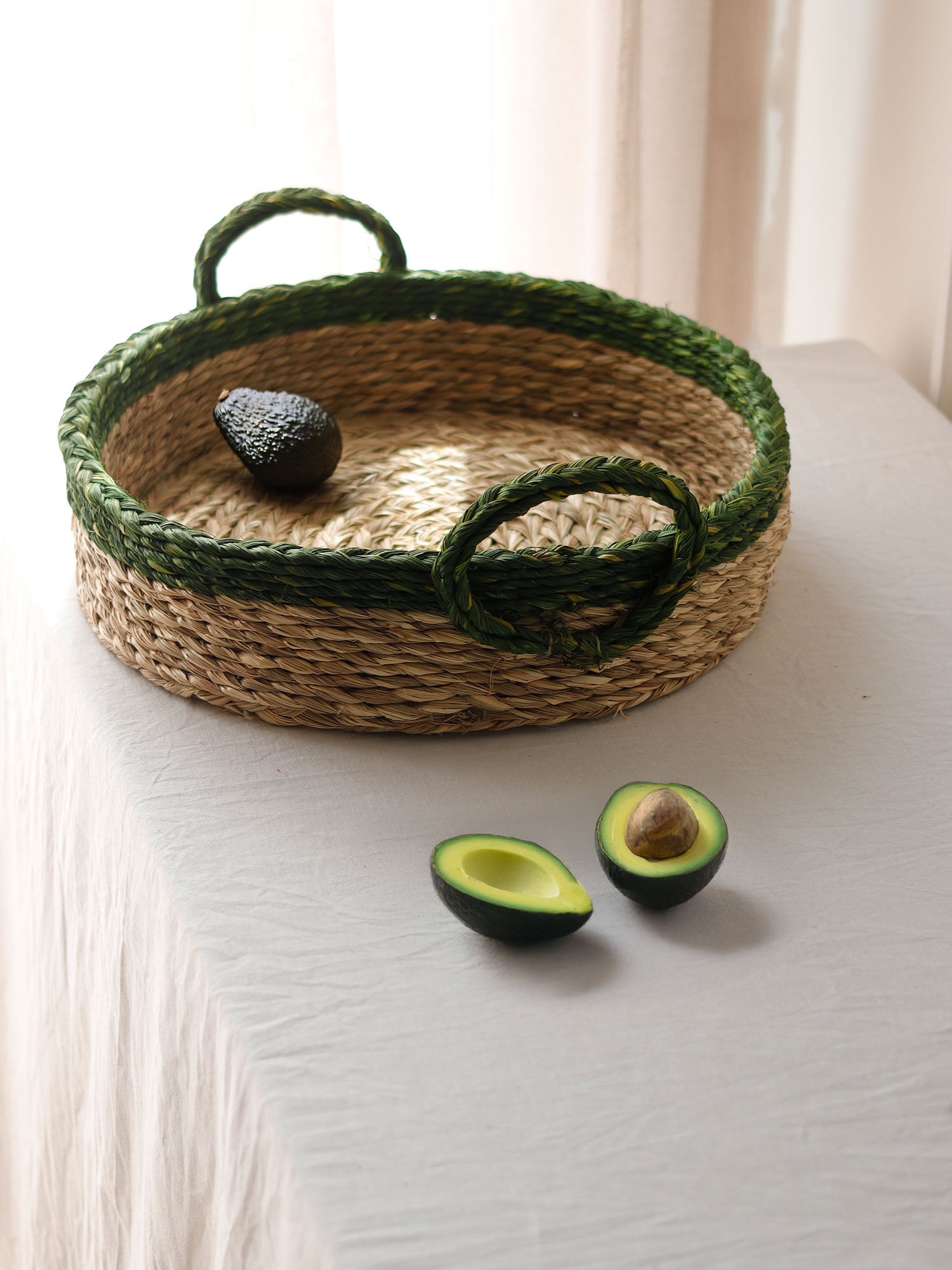 Forest green tray