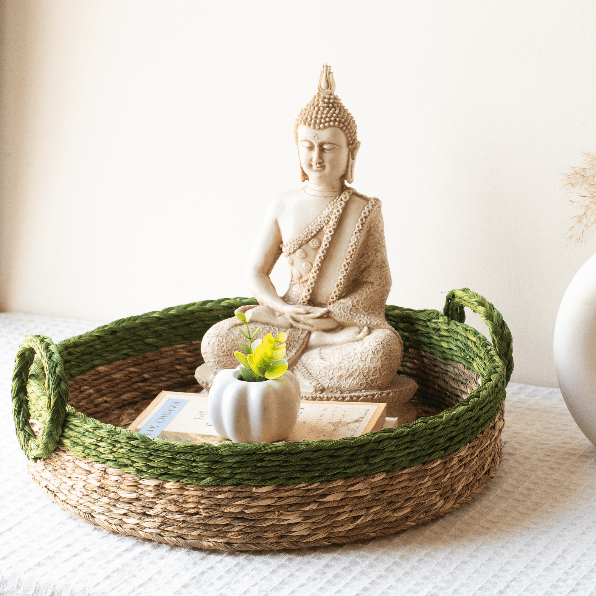 Forest green tray