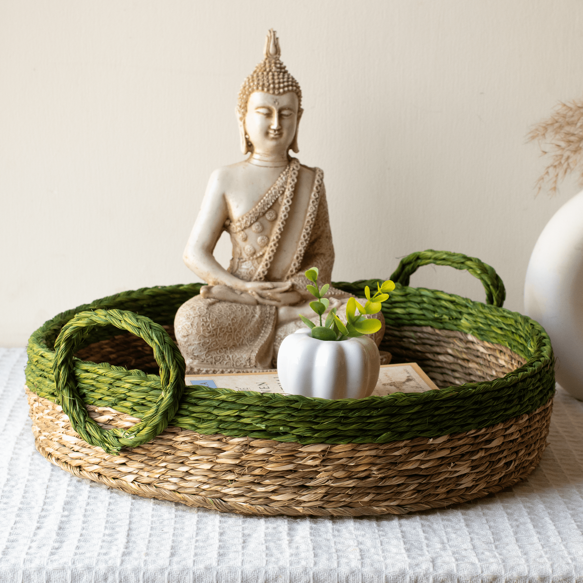 Forest green tray