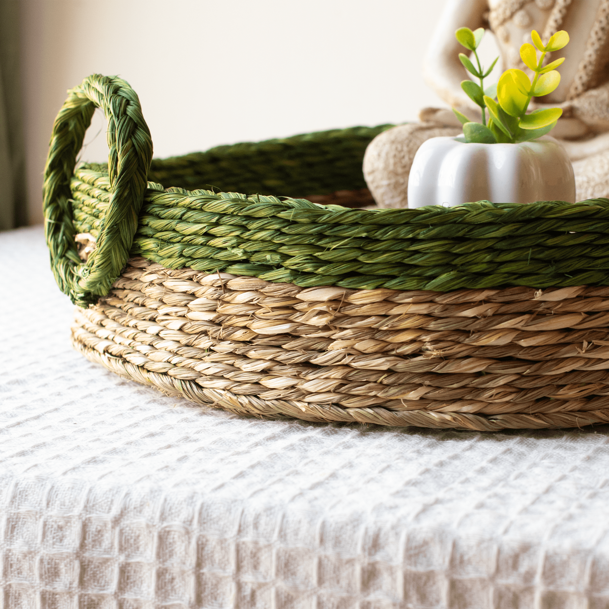 Forest green tray