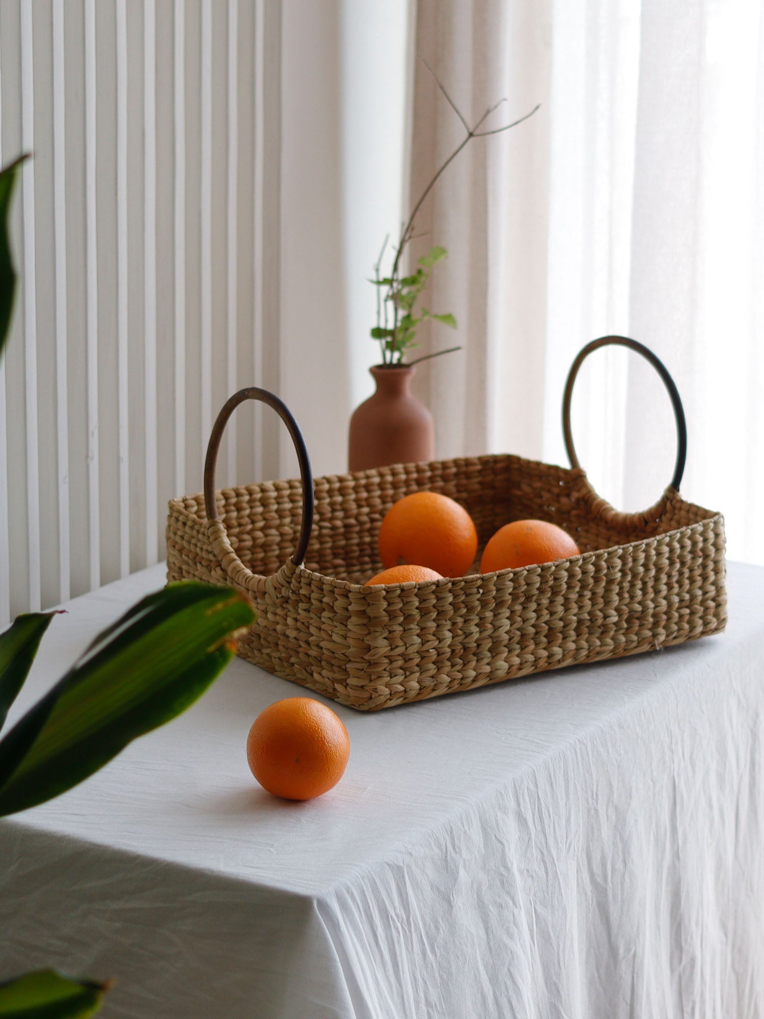 Wild baskets. Calm corners.