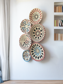 Wild petals Wall Basket set of 6
