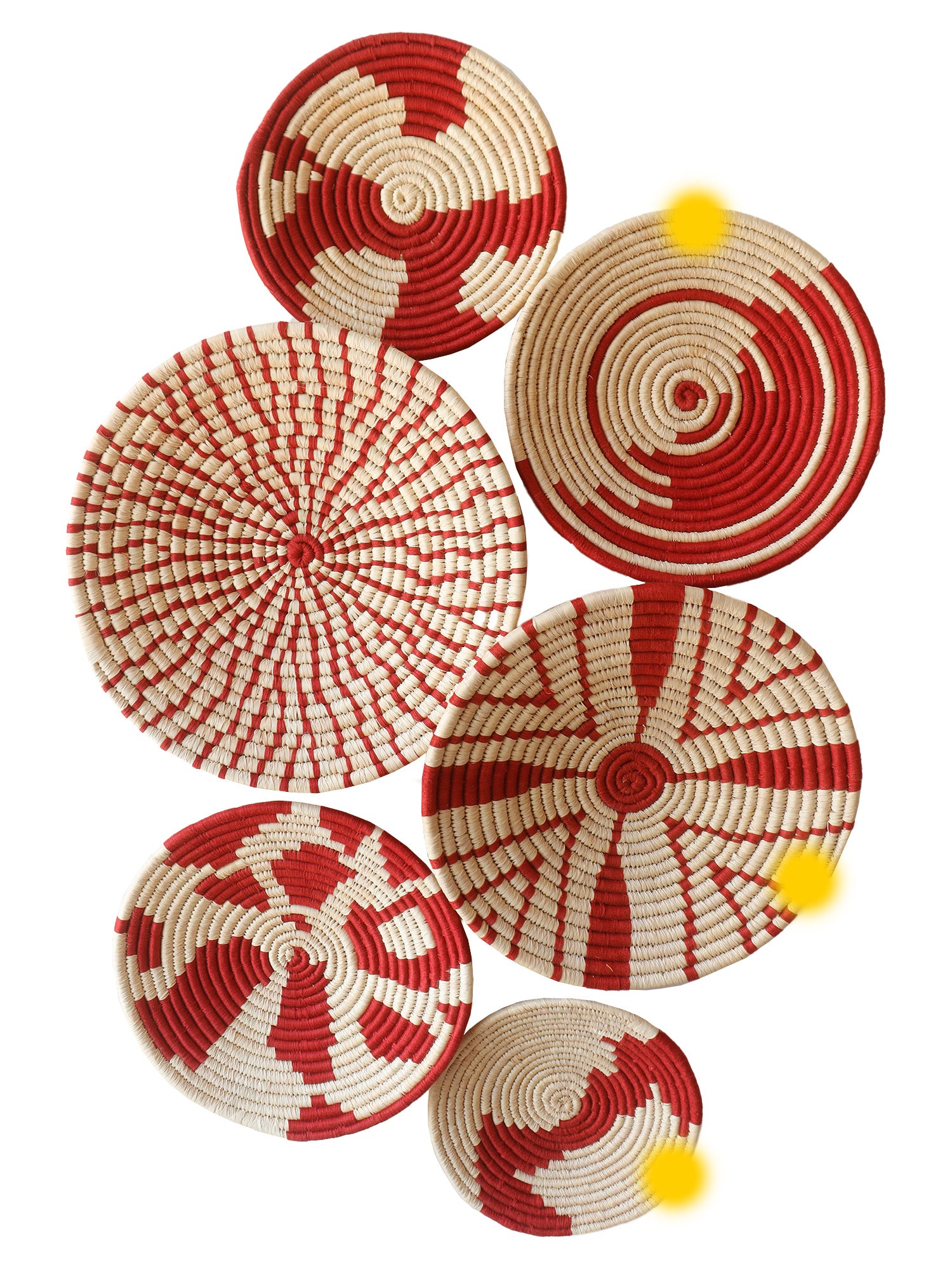 Red / set of 3