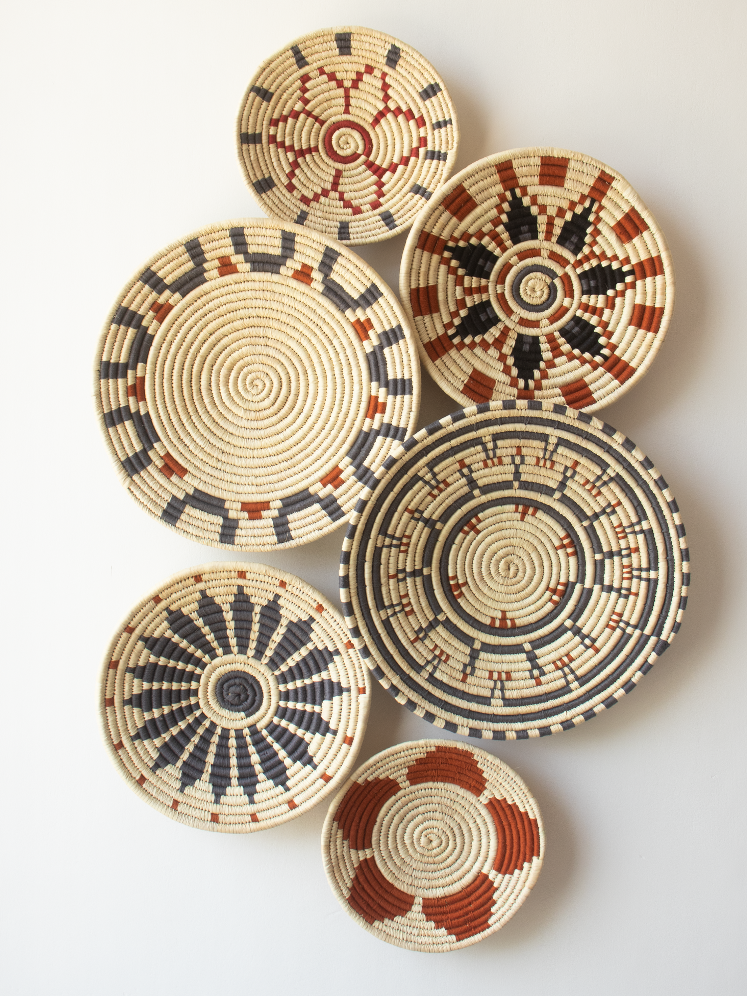Marigold Wall Basket set of 6